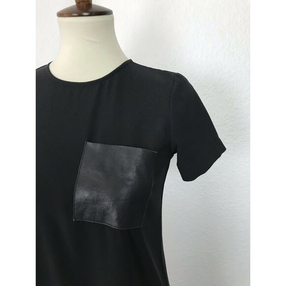 Madewell Zip Back Side Slits A-Line Shift Dress - Picture 4 of 10